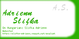adrienn slifka business card